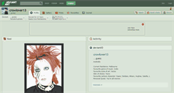 Desktop Screenshot of crowlover13.deviantart.com