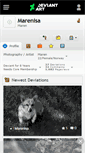 Mobile Screenshot of marenisa.deviantart.com