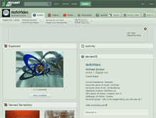 Tablet Screenshot of mofovideo.deviantart.com