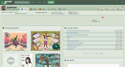 Desktop Screenshot of justamuse.deviantart.com