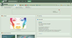 Desktop Screenshot of brecey.deviantart.com