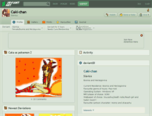 Tablet Screenshot of caki-chan.deviantart.com
