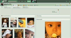 Desktop Screenshot of butterfly1991.deviantart.com