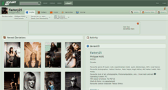 Desktop Screenshot of factory25.deviantart.com