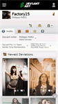 Mobile Screenshot of factory25.deviantart.com
