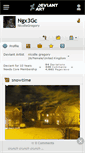Mobile Screenshot of ngx3gc.deviantart.com