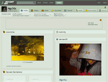 Tablet Screenshot of ngx3gc.deviantart.com