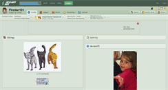Desktop Screenshot of firestar101.deviantart.com