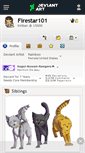 Mobile Screenshot of firestar101.deviantart.com