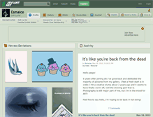 Tablet Screenshot of esmaice.deviantart.com