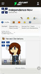 Mobile Screenshot of independence-now.deviantart.com