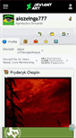 Mobile Screenshot of akszeinga777.deviantart.com