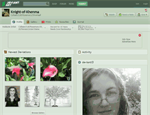Tablet Screenshot of knight-of-khenma.deviantart.com