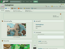 Tablet Screenshot of hydrargirium.deviantart.com