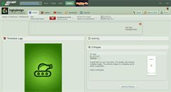 Desktop Screenshot of logiqdesign.deviantart.com