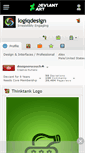 Mobile Screenshot of logiqdesign.deviantart.com