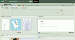 Desktop Screenshot of naikou-ana.deviantart.com