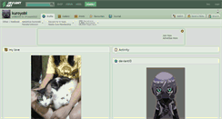 Desktop Screenshot of kuroyobi.deviantart.com