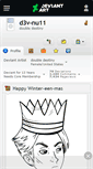 Mobile Screenshot of d3v-nu11.deviantart.com