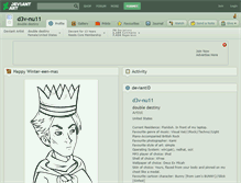 Tablet Screenshot of d3v-nu11.deviantart.com
