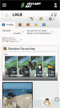 Mobile Screenshot of lmlb.deviantart.com
