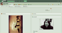 Desktop Screenshot of prez-chan.deviantart.com