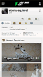 Mobile Screenshot of ebony-squirrel.deviantart.com