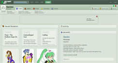 Desktop Screenshot of nareion.deviantart.com