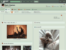 Tablet Screenshot of black--deamon.deviantart.com