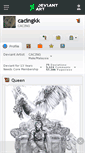 Mobile Screenshot of cacingkk.deviantart.com