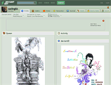 Tablet Screenshot of cacingkk.deviantart.com