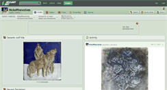 Desktop Screenshot of nickofthewolves.deviantart.com