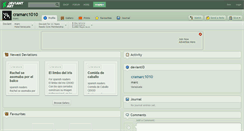 Desktop Screenshot of cramarc1010.deviantart.com