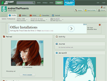 Tablet Screenshot of andresthephoenix.deviantart.com