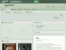 Tablet Screenshot of popsiclefiend.deviantart.com