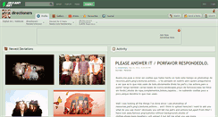 Desktop Screenshot of directioners.deviantart.com