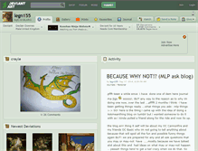 Tablet Screenshot of legn155.deviantart.com