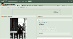 Desktop Screenshot of cupcakeofdarkness.deviantart.com