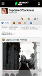 Mobile Screenshot of cupcakeofdarkness.deviantart.com