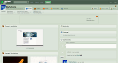 Desktop Screenshot of darkcheno.deviantart.com