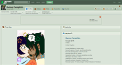 Desktop Screenshot of gunner-seraphim.deviantart.com