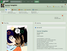 Tablet Screenshot of gunner-seraphim.deviantart.com