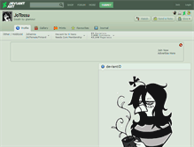Tablet Screenshot of jotossu.deviantart.com