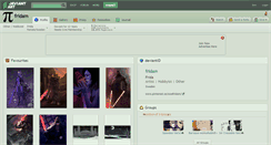 Desktop Screenshot of fridam.deviantart.com