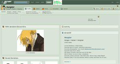 Desktop Screenshot of morgster.deviantart.com