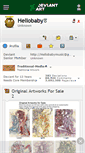 Mobile Screenshot of hellobaby.deviantart.com