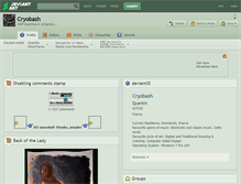 Tablet Screenshot of cryobash.deviantart.com