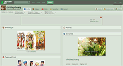 Desktop Screenshot of chriztaychuang.deviantart.com