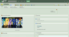 Desktop Screenshot of cortexian.deviantart.com