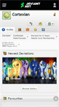 Mobile Screenshot of cortexian.deviantart.com